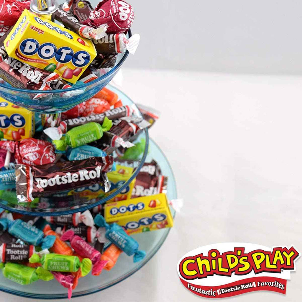Tootsie Roll Childs Play Candy Favorites - Made in USA - 5 Pounds of Individually Wrapped Party Candy - Funtastic Variety Mix Bag - Peanut Free, Gluten Free (5 Pounds)