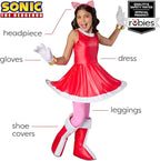 Amy Rose Deluxe Sonic The Hedgehog Girls Costume by HalloweenStore.com