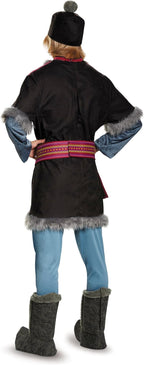 Kristoff Costume for Adults, Disney Frozen Men's Tunic with Hat, Belt and Pants and Boot Covers by HalloweenStore.com