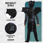 Minecraft Ender Dragon Costume for Kids, Video Game Inspired Character Outfit Halloween by SHOMICOBOUTIQUE