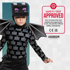 Minecraft Ender Dragon Costume for Kids, Video Game Inspired Character Outfit Halloween by SHOMICOBOUTIQUE
