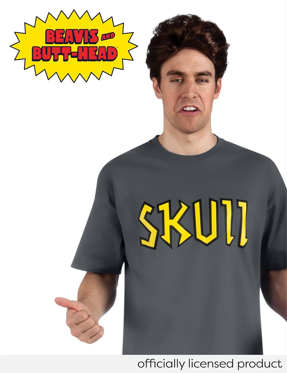 Butt-Head Beavis & Butthead Men's Costume by HalloweenStore.com