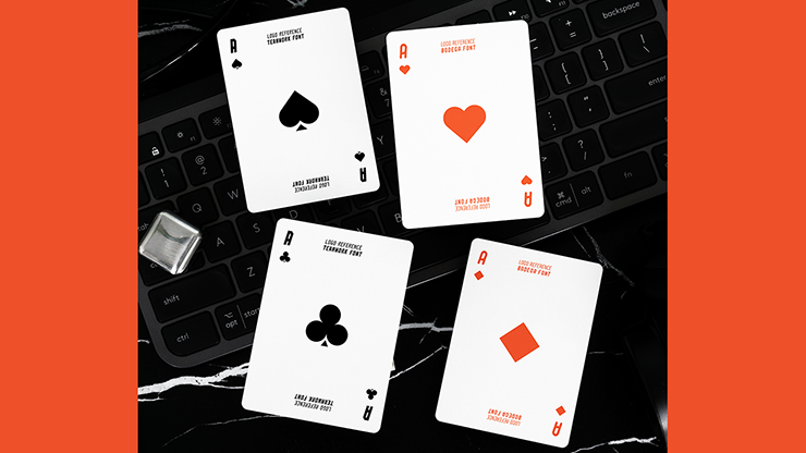 Graphic Design CheatSheet V3 Playing Cards by Murphy's Magic Supplies, Inc.