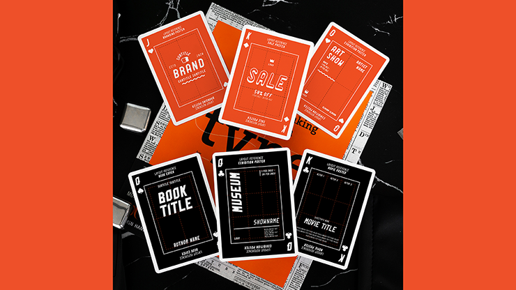 Graphic Design CheatSheet V3 Playing Cards by Murphy's Magic Supplies, Inc.
