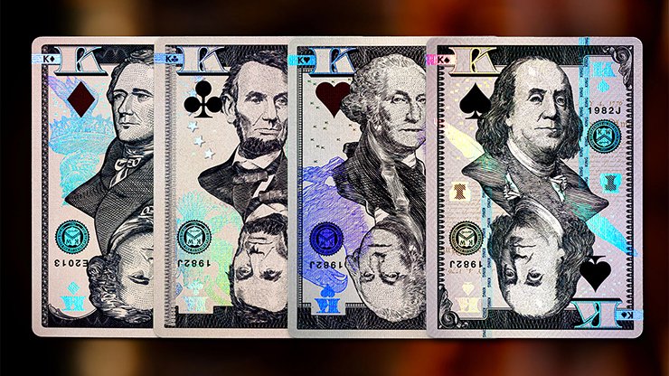 Legal Tender Luxury Playing Cards by Kings Wild by Murphy's Magic Supplies, Inc.