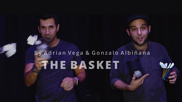 THE BASKET STAGE (Gimmicks and Online Instructions) by Gonzalo Albiñana & Adrian Vega - Trick by Murphy's Magic Supplies, Inc.