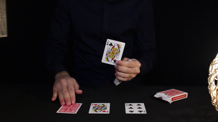 Split Prediction Red (Gimmicks and online instructions) by Massimo Cascione & Anthony Stan - Trick by Murphy's Magic Supplies, Inc.