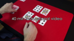 Split Prediction Red (Gimmicks and online instructions) by Massimo Cascione & Anthony Stan - Trick by Murphy's Magic Supplies, Inc.