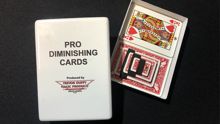 Pro Diminishing cards by Trevor Duffy - Trick by Murphy's Magic Supplies, Inc.