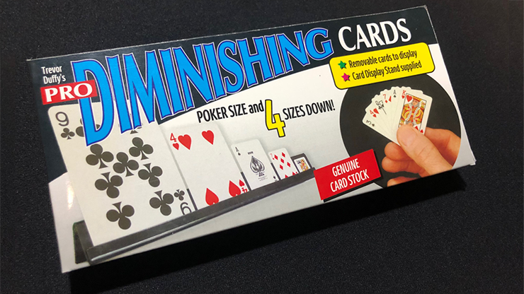 Pro Diminishing cards by Trevor Duffy - Trick by Murphy's Magic Supplies, Inc.