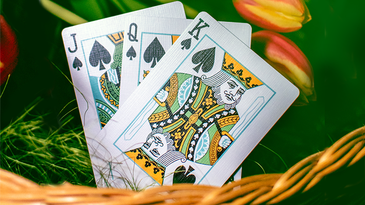 Butterfly Seasons Playing Cards Marked (Spring) by Ondrej Psenicka by Murphy's Magic Supplies, Inc.