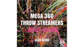 MEGA 360 Throw Streamers MULTI COLOR by Alan Wong - Trick by Murphy's Magic Supplies, Inc.