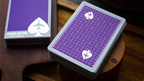 Limited Edition Lounge in Passenger Purple by Jetsetter Playing Cards by Murphy's Magic Supplies, Inc.
