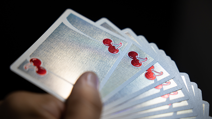 Cherry Casino Sands Mirage (Holographic) Playing Cards by Murphy's Magic Supplies, Inc.