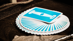 Jerry's Nugget (Icey Blue) Marked Monotone Playing Cards by Murphy's Magic Supplies, Inc.