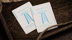 Jerry's Nugget (Icey Blue) Marked Monotone Playing Cards by Murphy's Magic Supplies, Inc.