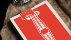 Jerry's Nugget (Atomic Red) Marked Monotone Playing Cards by Murphy's Magic Supplies, Inc.