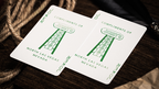 Jerry's Nugget (Felt Green) Marked Monotone Playing Cards by Murphy's Magic Supplies, Inc.