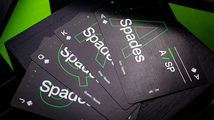 Grid Series Four- Typographic Playing Cards by Murphy's Magic Supplies, Inc.