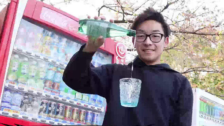 Perfect Airborne Glass & Acrylic cup (Perrier) by Tejinaya Magic by Murphy's Magic Supplies, Inc.