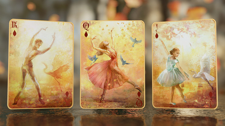 Entwined Vol.2 Fall Gold Playing Cards by Murphy's Magic Supplies, Inc.