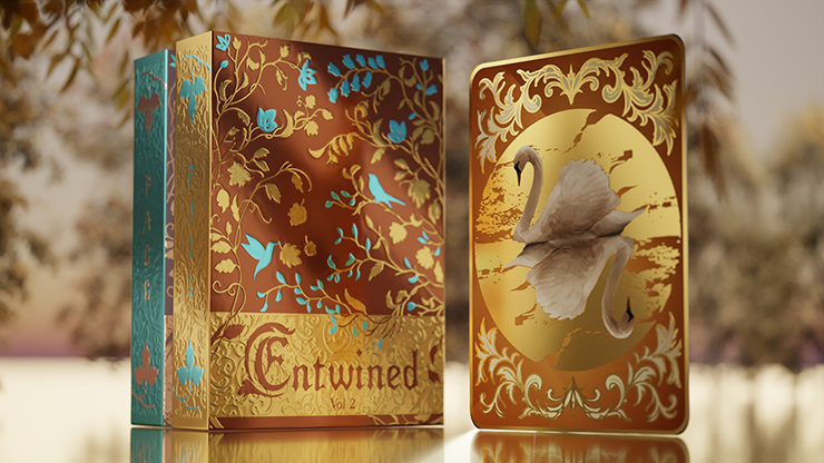 Entwined Vol.2 Fall Gold Playing Cards by Murphy's Magic Supplies, Inc.