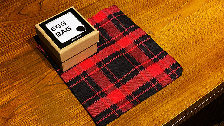 EGG BAG RED PLAID by Bacon Magic by Murphy's Magic Supplies, Inc.