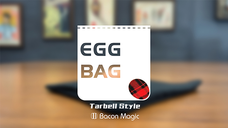 EGG BAG RED PLAID by Bacon Magic by Murphy's Magic Supplies, Inc.