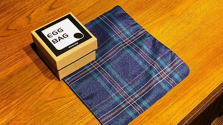 EGG BAG BLUE PLAID by Bacon Magic by Murphy's Magic Supplies, Inc.
