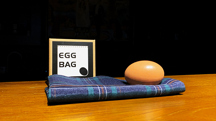 EGG BAG BLUE PLAID by Bacon Magic by Murphy's Magic Supplies, Inc.