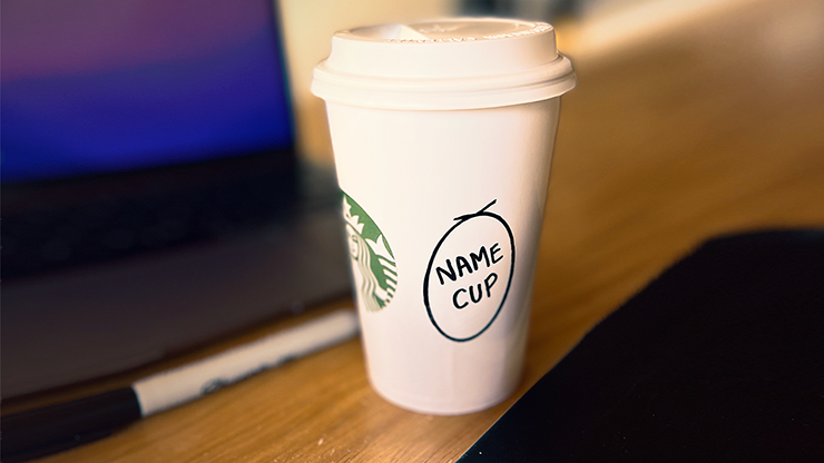 NAME CUP by JUAN PABLO & JOTA by Murphy's Magic Supplies, Inc.