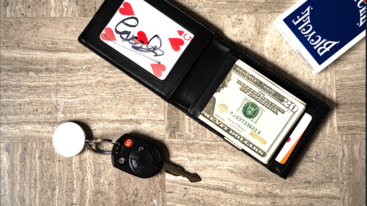FPS Zeta Wallet Black (Gimmicks and Online Instructions) by Magic Firm - Trick by Murphy's Magic Supplies, Inc.