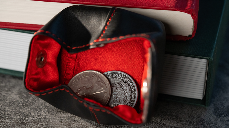 COLOR CODE COIN PURSE RED by Bob Kohler - Trick by Murphy's Magic Supplies, Inc.