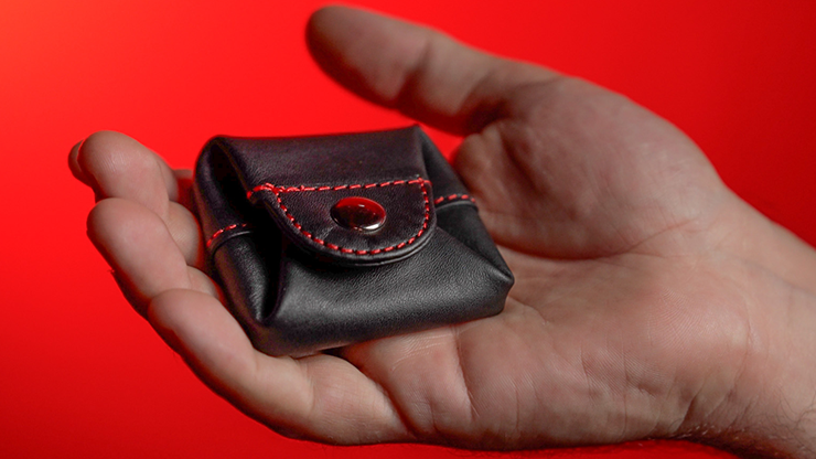 COLOR CODE COIN PURSE RED by Bob Kohler - Trick by Murphy's Magic Supplies, Inc.