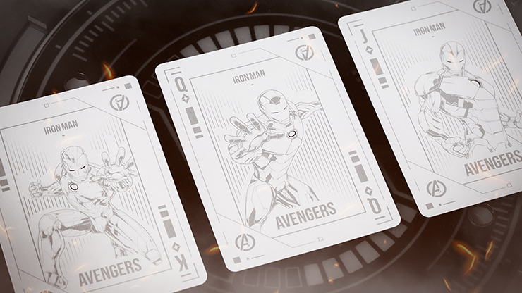 Iron Man MK1 Playing Cards by Card Mafia by Murphy's Magic Supplies, Inc.