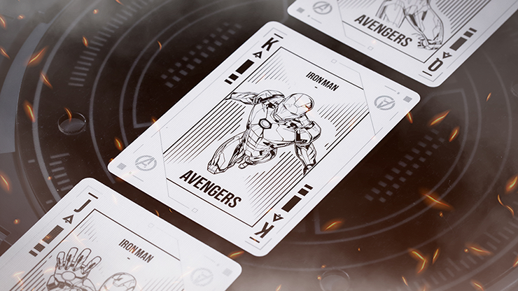 Iron Man MK1 Playing Cards by Card Mafia by Murphy's Magic Supplies, Inc.