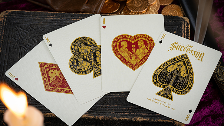 The Successor Regal Red Edition Playing Cards by Murphy's Magic Supplies, Inc.