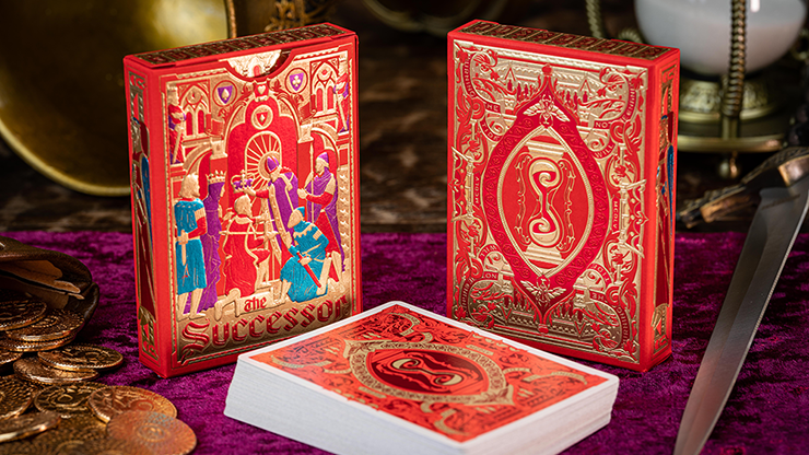 The Successor Regal Red Edition Playing Cards by Murphy's Magic Supplies, Inc.