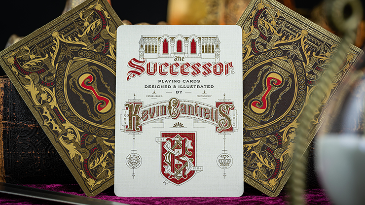 The Successor Imperial Black Limited Edition Playing Cards by Murphy's Magic Supplies, Inc.