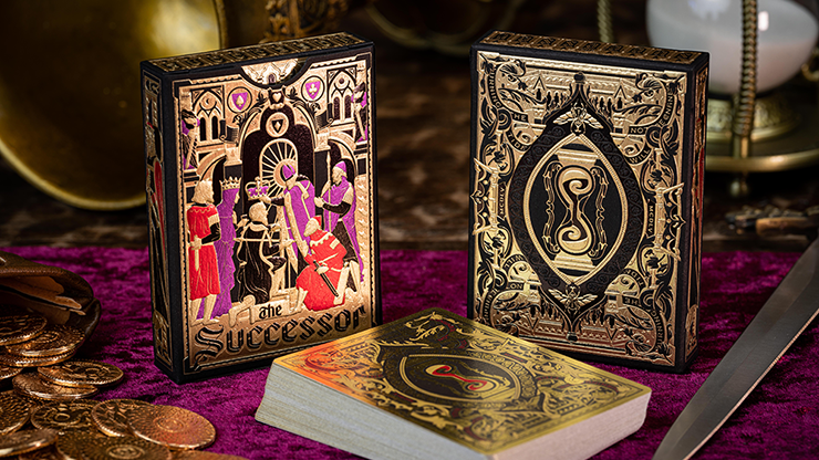 The Successor Imperial Black Limited Edition Playing Cards by Murphy's Magic Supplies, Inc.