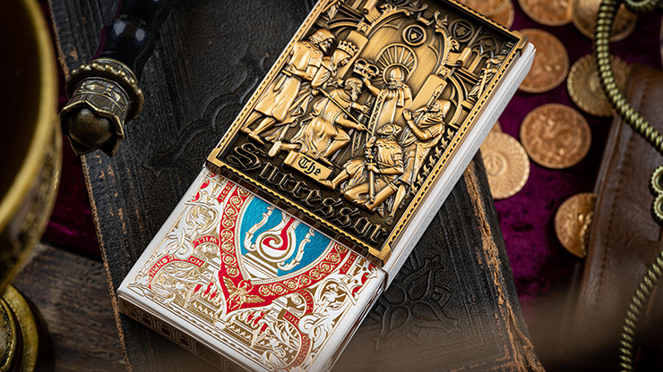 The Successor Monarch White Limited Edition Playing Cards by Murphy's Magic Supplies, Inc.