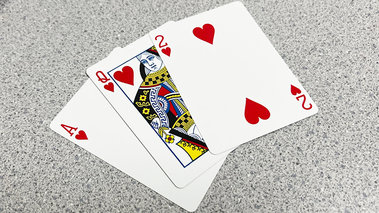 Bicycle 2 Faced Red Tuck (Mirror Deck Same on both sides) Playing Card by Murphy's Magic Supplies, Inc.