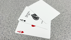 Bicycle 2 Faced Red Tuck (Mirror Deck Same on both sides) Playing Card by Murphy's Magic Supplies, Inc.
