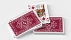 Black Roses Edelrot Playing Cards (Fully Marked) by Murphy's Magic Supplies, Inc.