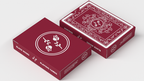 Black Roses Edelrot Playing Cards (Fully Marked) by Murphy's Magic Supplies, Inc.