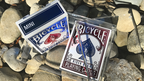 Bicycle Rider Back Mini Limited Edition (2 Pack With Foil Tucks In Carat Case) by US Playing Card Co by Murphy's Magic Supplies, Inc.