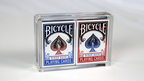Bicycle Rider Back Mini Limited Edition (2 Pack With Foil Tucks In Carat Case) by US Playing Card Co by Murphy's Magic Supplies, Inc.