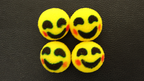 Sponge Emoji SMILE FACE (4PK.) by Andy Amyx- Trick by Murphy's Magic Supplies, Inc.