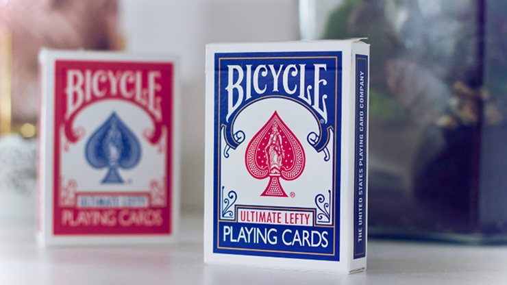 Bicycle Ultimate Lefty Deck Blue (Gimmicks and Online Instructions) by Murphy's Magic Supplies, Inc.