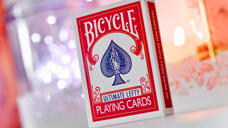 Bicycle Ultimate Lefty Deck Red (Gimmicks and Online Instructions) by Murphy's Magic Supplies, Inc.